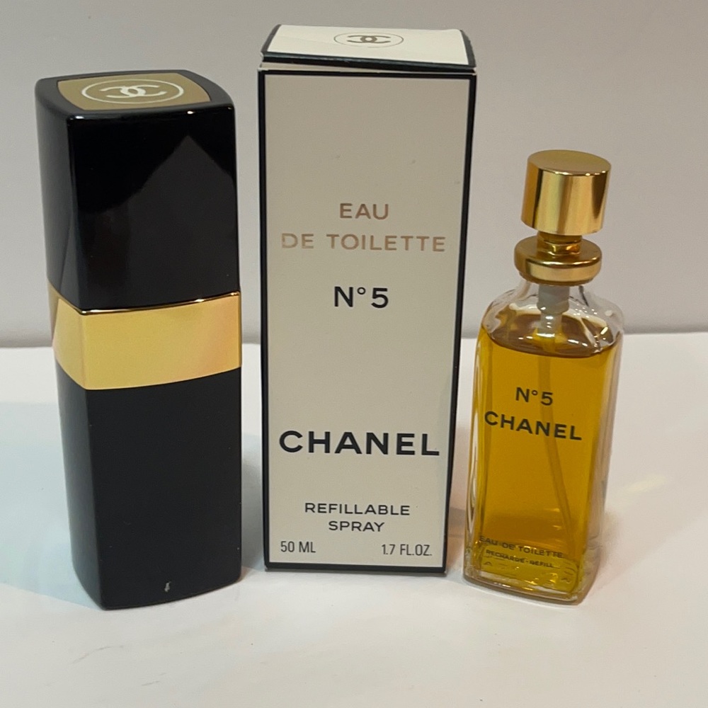 CHANEL  N°5 EAU DE TOILETTE - Picture 2 of 6